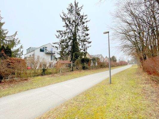 Lage des Hauses direkt am Park