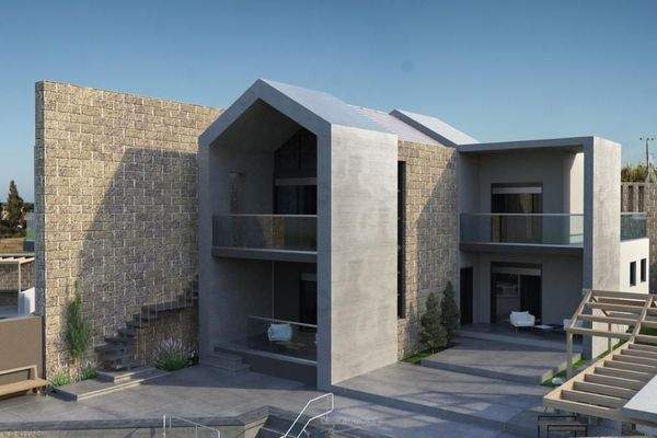 Kreta, Kamisiana: Seltene Gelegenheit für Investitionen – Zwei neue Villen direkt am Meer