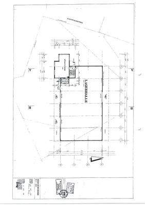 Grundriß Halle mit Büro EG