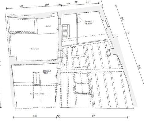 Dachgeschoss - Bestand