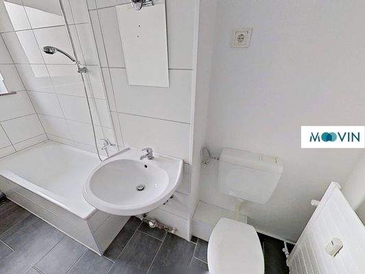 Ansicht II: Badezimmer