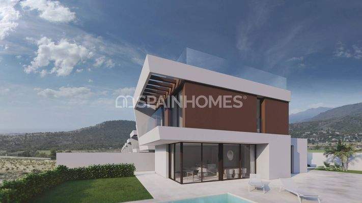 Detached Villas Near the Golf Course in Finestrat Alicante