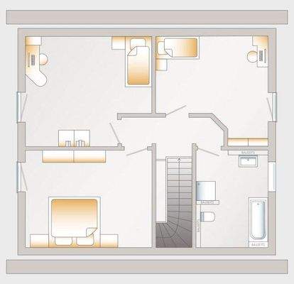 Grundriss Dachgeschoss