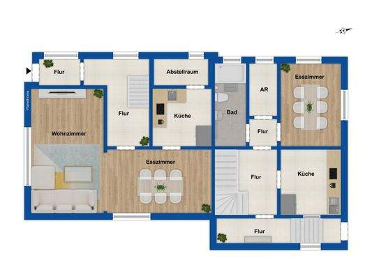 Grundriss Erdgeschoss 