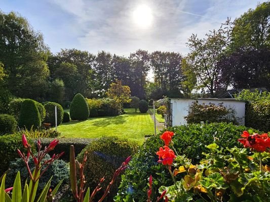 traumhafter Blick von der Terrasse