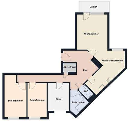 Grundriss ohne Maßstab