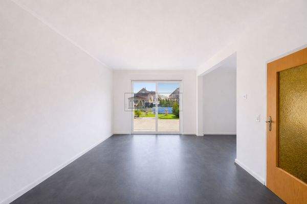 Lichtdurchfluteter Wohnbereich