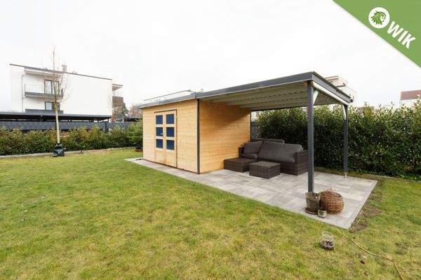 Praktischer Schattenplatz...