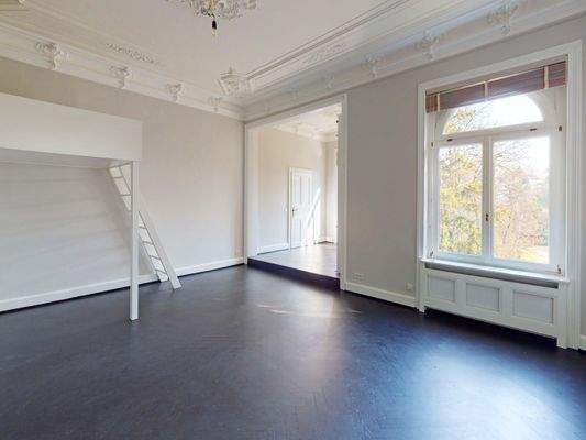 Geräumiges Schlafzimmer ...