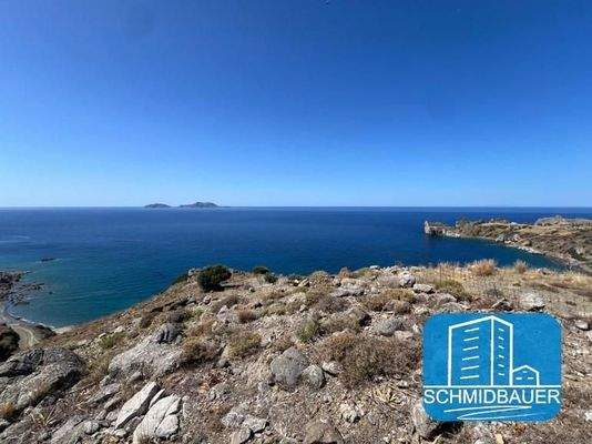 Kreta, Agios Pavlos: Riesiges Küstengrundstück mit Baugenehmigung zu verkaufen