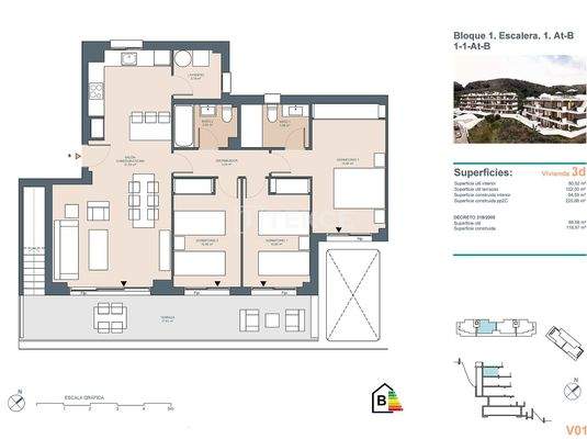 Hillside Apartments with Sea Views in Rincón de la Victoria