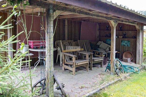 Überdachter Freisitz