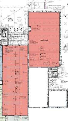 Grundriss Ebene 0 Hochlager