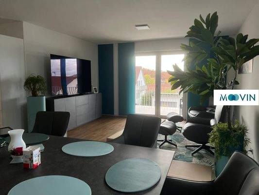 Ansicht II: Wohn - und Essbereich