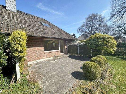 Blick auf die Terrasse