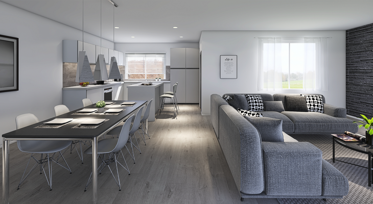 Wohn- und Essbereich