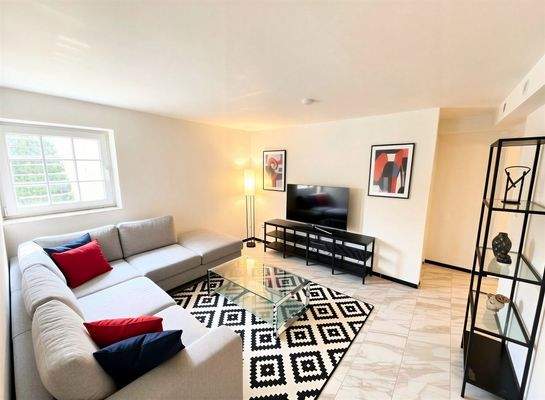 Wohnzimmer im UG (KI generiert)