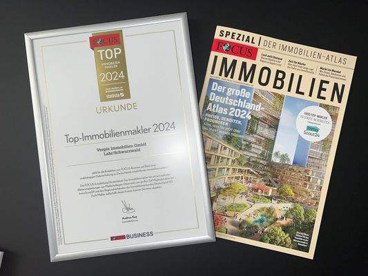 Top-Immobilienmakler 2024 - 11. Mal in Folge!