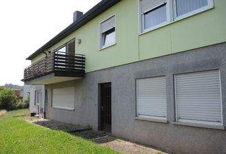 Ansicht Garten, Zugang Wohnung Untergeschoss