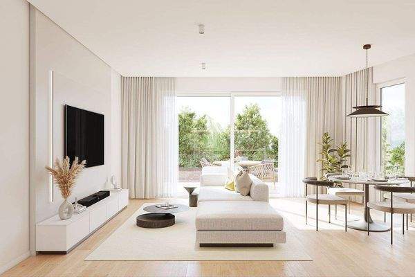 Wohnzimmer Blick Wakenitzterrasse