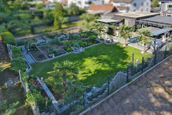 Garten Vogelperspektive