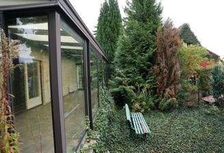 Grünfläche am Wintergarten