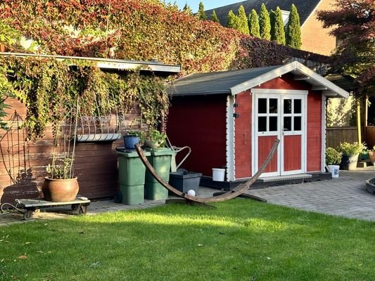 Gartenhaus für Gartengeräte