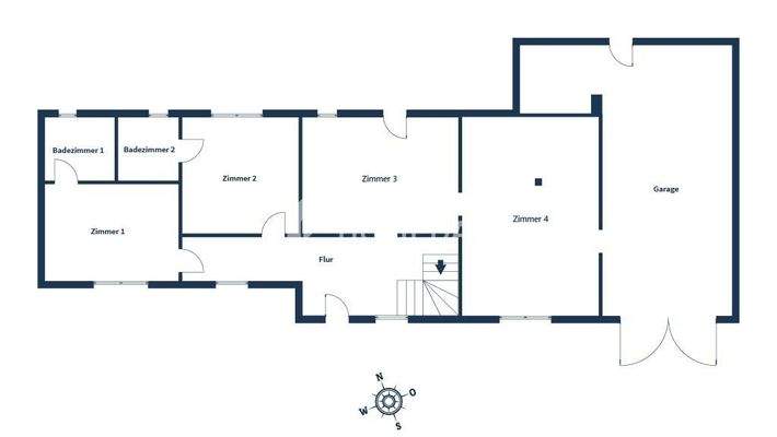 Grundriss EG Nebengebäude