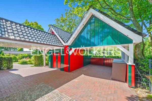 Geräteschuppen - Carport