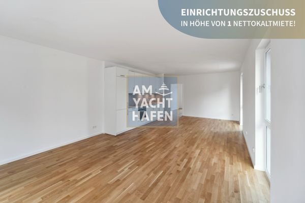 3- Zimmer Musterwohnung Wohnbereich