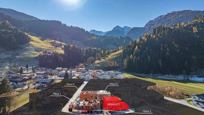 KITZIMMO-Doppelhaus Mitten im Pinzgauer Bergparadies  kaufen - Immobilien Hollersbach.