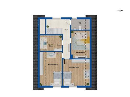 Grundriss Dachgeschoss