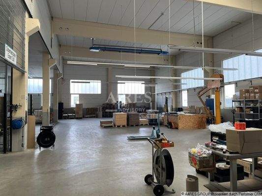 Objektansicht - Hallenfläche