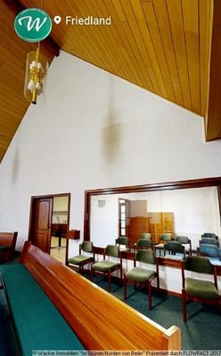 Durchblick in den Saal