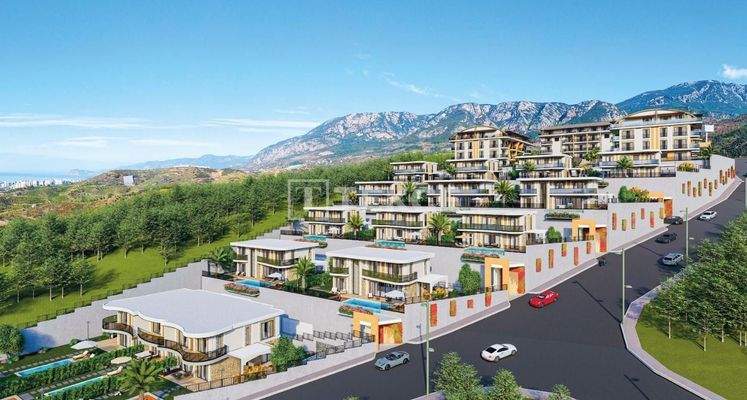 Apartments with Panoramic City Views in Kargıcak Alanya