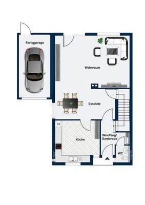 Grundriss Erdgeschoss