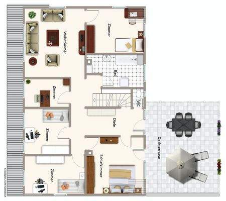 Grundriss Obergeschoss