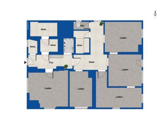 Erdgeschoss - Vorderhaus