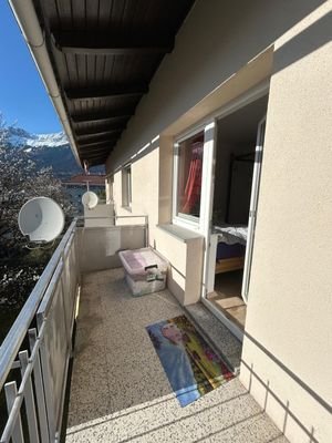 sonniger Balkon
