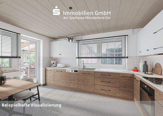 Küche im Erdgeschoss