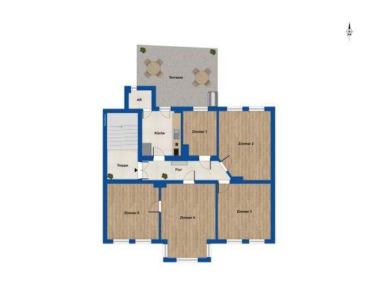 Grundriss - Erdgeschoss