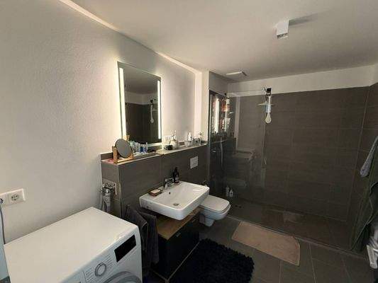 Ansicht I: Modernes Duschbad