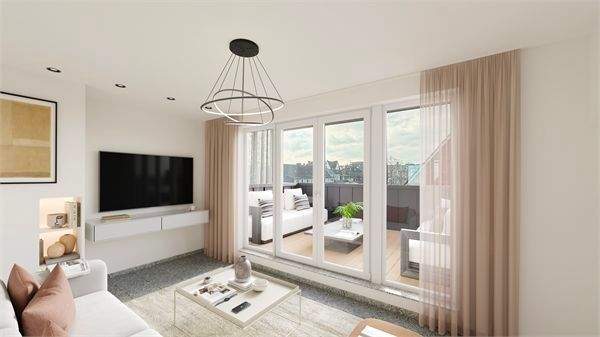 Das Wohnzimmer (Visualisierung