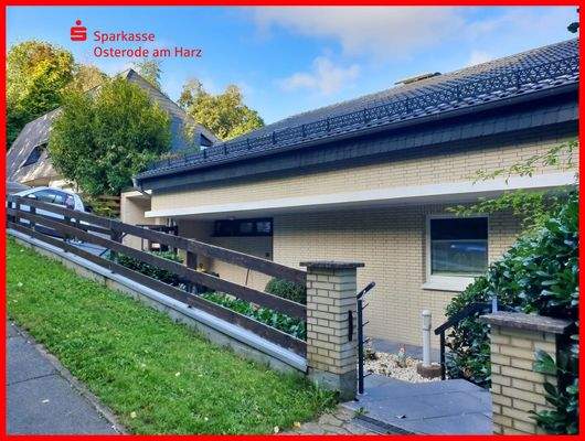 Ostfassade, Gartentor, Vorgarten