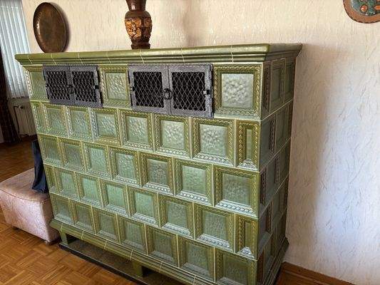 Kachelofen Wohnzimmer EG