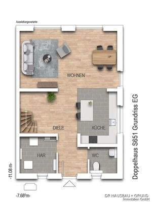 Grundrissvorschlag Erdgeschoss