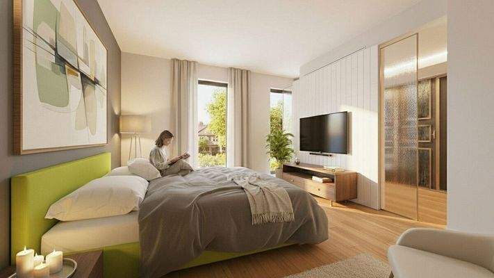 Visualisierung Schlafzimmer