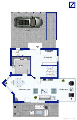 Grundriss Erdgeschoss