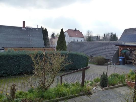 Blick von der Terrasse 