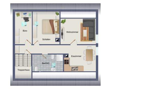 Grundriss Dachgeschoss